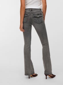 Vero Moda VMCAMILLE Nízke sedlo Rozšírený strih Džínsy -Medium Blue Denim - 10341818