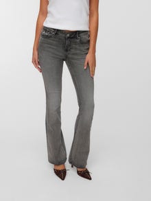 Vero Moda VMCAMILLE Nízke sedlo Rozšírený strih Džínsy -Medium Blue Denim - 10341818