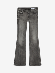 Vero Moda Alt laienev lõige Teksad -Medium Grey Denim - 10341820