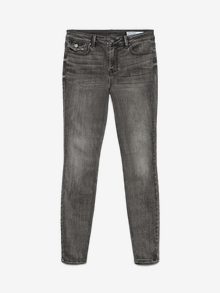 Vero Moda VMFLASH Mid Rise Skinny Fit Jeans -Medium Grey Denim - 10341822