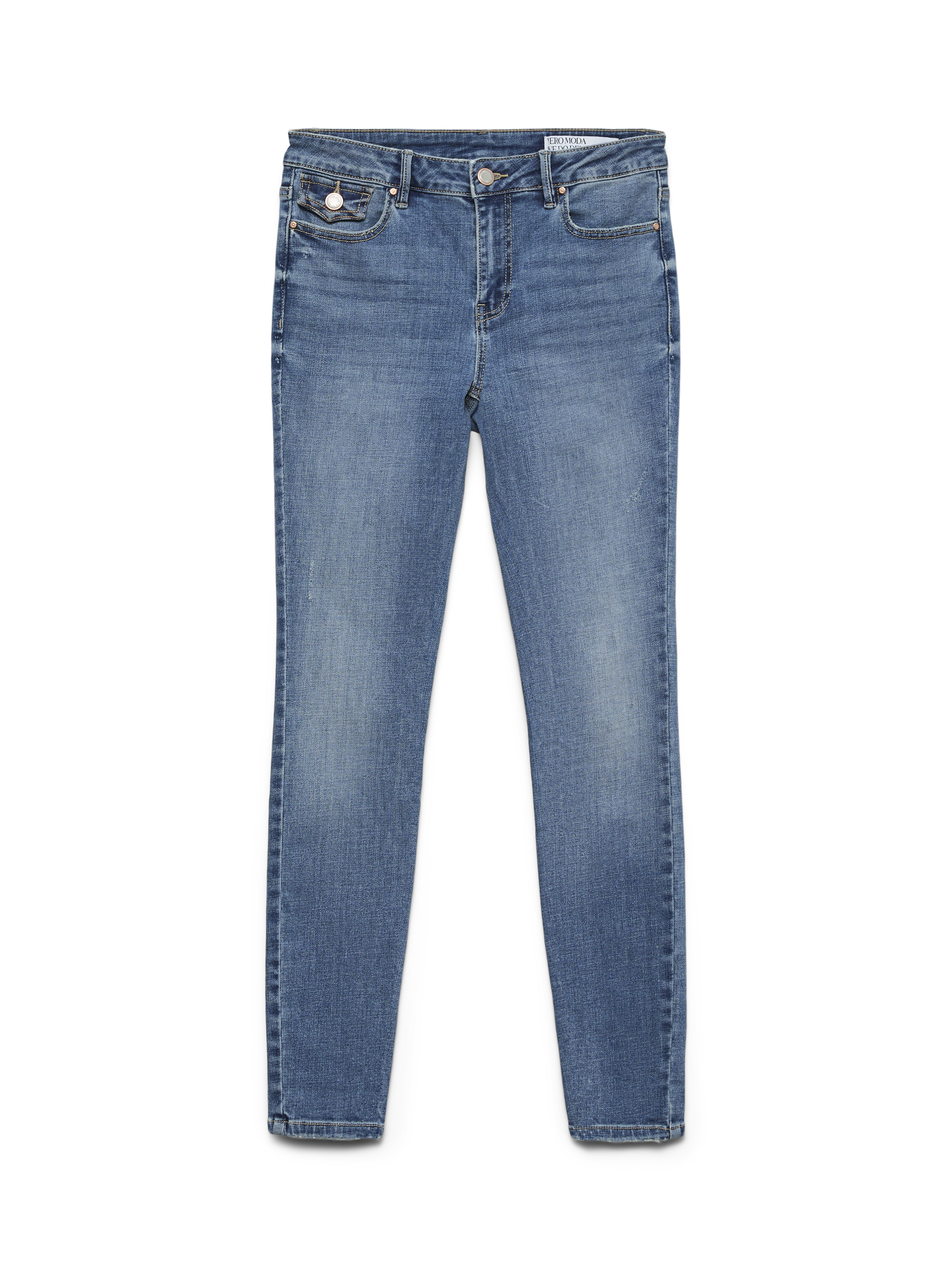 Vero Moda VMFLASH Vita Media Flared Fit Jeans Donna Dark Blue Denim 10310511 Dark Blue Denim Vero Moda VMFLASH Vita Media Flared Fit Jeans Donna Dark Blue Denim 10310511 Dark Blue Denim