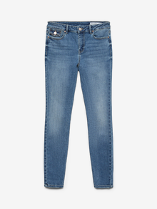 Vero Moda VMFLASH Mid rise Skinny Fit Jeans -Medium Blue Denim - 10341823