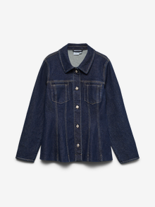 Vero Moda VMLOTTIE Jeansjacka -Dark Blue Denim - 10341879