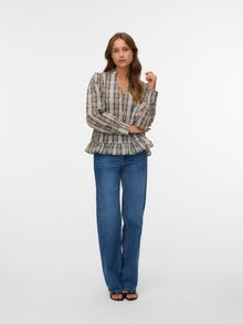 Vero Moda VMMALI Tops -Pumice Stone - 10341893