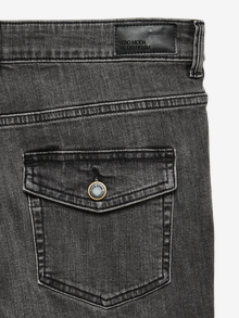 Vero Moda VMFLASH Vita media Flared Fit Jeans -Dark Grey Denim - 10342009