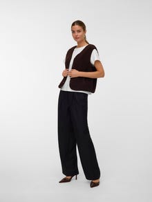 Vero Moda VMJOSEFINE Vesta Otw -Black Coffee - 10342012
