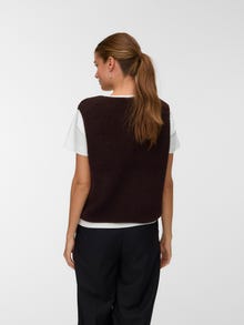Vero Moda VMJOSEFINE Gilet -Black Coffee - 10342012