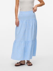 Vero Moda VMVICHY Wysoka talia Długa spódnica -Granada Sky - 10342030