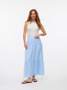 Vero Moda VMVICHY Wysoka talia Długa spódnica -Granada Sky - 10342030