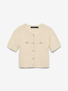 Vero Moda VMHARVA Strikket cardigan -Birch - 10342037