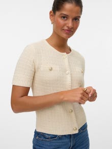 Vero Moda VMHARVA Strikket cardigan -Birch - 10342037