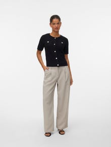 Vero Moda VMHARVA Knit Cardigan -Black - 10342037