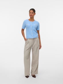 Vero Moda VMHARVA Dzianinowy kardigan -Chambray Blue - 10342037