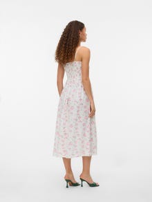 Vero Moda VMHALLIE Vestido largo -Snow White - 10342081