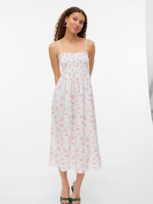 Vero Moda VMHALLIE Vestido largo -Snow White - 10342081