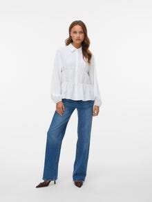 Vero Moda VMMABEL Hemd -Bright White - 10342126