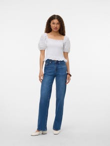 Vero Moda VMCARRIE Top -Snow White - 10342166