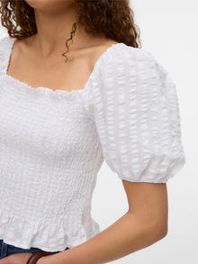 Vero Moda VMCARRIE Tops -Snow White - 10342166