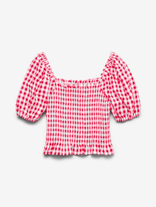 Vero Moda VMCARRIE Top -Crimson - 10342166