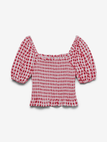 Vero Moda VMCARRIE Tops -Crimson - 10342166
