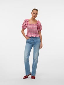 Vero Moda VMCARRIE Tops -Crimson - 10342166