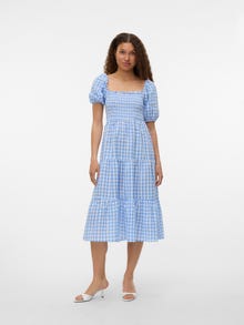 Vero Moda VMCARRIE Long dress -Bel Air Blue - 10342168