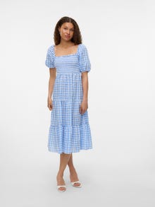Vero Moda VMCARRIE Long dress -Bel Air Blue - 10342168