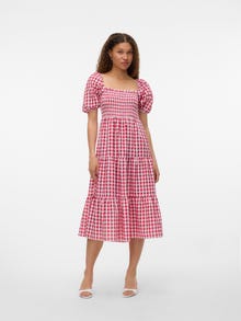Vero Moda VMCARRIE Long dress -Crimson - 10342168
