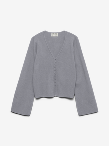 Vero Moda AWHANNA Strickjacke -Medium Grey Melange - 10342206