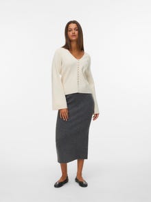 Vero Moda AWHANNA Πλεκτή ζακέτα -Birch - 10342206