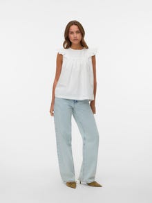 Vero Moda VMSABI Top -Snow White - 10342292