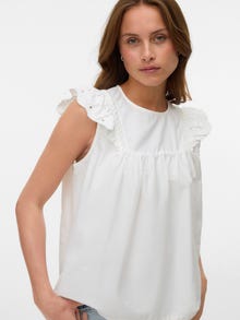 Vero Moda VMSABI Top -Snow White - 10342292
