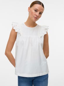 Vero Moda VMSABI Tops -Snow White - 10342292
