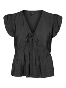 Vero Moda VMFLORA Top -Black - 10342303