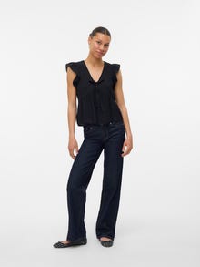 Vero Moda VMFLORA Top -Black - 10342303