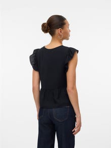 Vero Moda VMFLORA Top -Black - 10342303