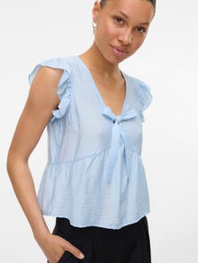 Vero Moda VMFLORA Top -Skyway - 10342303