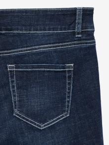 Vero Moda VMHELENA Låg midja Utsvängd passform Jeans -Dark Blue Denim - 10342470