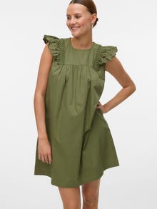 Vero Moda VMSABI Krótka sukienka -Olivine - 10342472