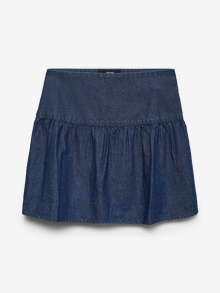 Vero Moda VMCASSIDY Kurzer Rock -Medium Blue Denim - 10342481