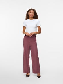 Vero Moda VMVILJA Housut -Rose Brown - 10342853
