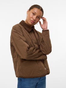 Vero Moda VMAGNES Steppelt kabát -Dark Earth - 10342927
