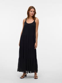 Vero Moda VMSMILLA Garā kleita -Black - 10342941
