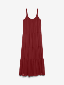 Vero Moda VMSMILLA Langes Kleid -Syrah - 10342941
