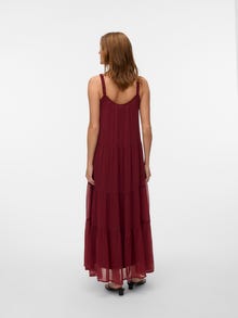Vero Moda VMSMILLA Vestido largo -Syrah - 10342941