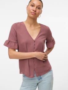 Vero Moda VMINGRID Tops -Rose Brown - 10342942