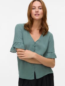 Vero Moda VMINGRID Topp -Laurel Wreath - 10342942