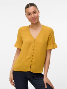 Vero Moda VMINGRID Top -Harvest Gold - 10342942