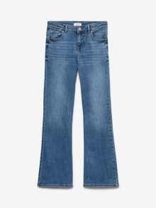 Vero Moda VMFLASH Talle medio Corte flared Vaqueros -Medium Blue Denim - 10342969