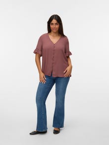 Vero Moda VMCINGRID Top -Rose Brown - 10342980